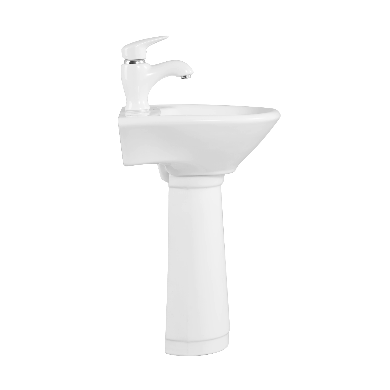 children size bathroom mini pedestal sink for kindergarten and children hospitals, child pedestal basin